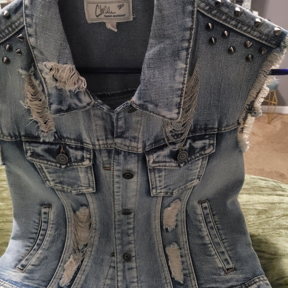 Denim Vest